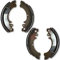 GSC RICAMBI SRL Bremse - Bremsbacken-Set APE TM 50 Benzin Van Rear Right Outer
