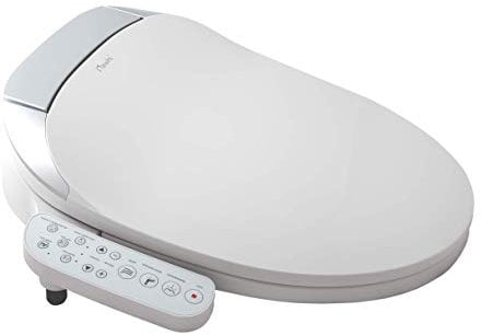 Nashi - Compact PRO | Bidet pour WC | Siège de toilette avec jet d'eau | Eau chaude, pression et température réglables | Sécheur à air chaud | Chauffable | WC japonais intelligent | Toilette japonaise