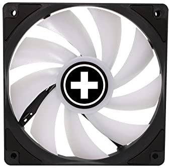 Xilence XPF120.ARGB 120mm PWM Gehäuselüfter, ARGB LED, transparent/schwarz