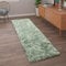 Paco Home Kunstfell Fellteppich Imitat Teppich Hochflor Sitzkissen Herzform Rund Fell Form, Grösse:50x150 cm, Farbe:Mint-Grün