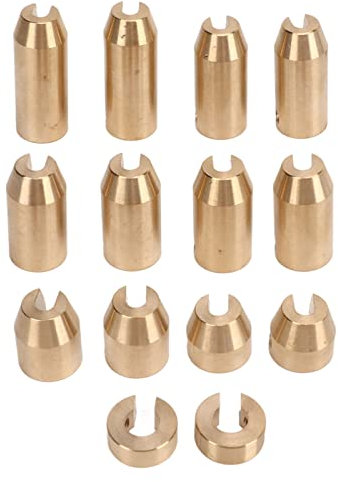 Kits de Recarga de Equilibrio de Peso de Rueda de Radios, Equilibrio de Rueda de Radios Resistente a Impactos y Reutilizable para Super Moto (14 piezas)