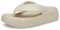 Crocs Femme Getaway Platform Flip Tongs, Stucco, 41/42 EU