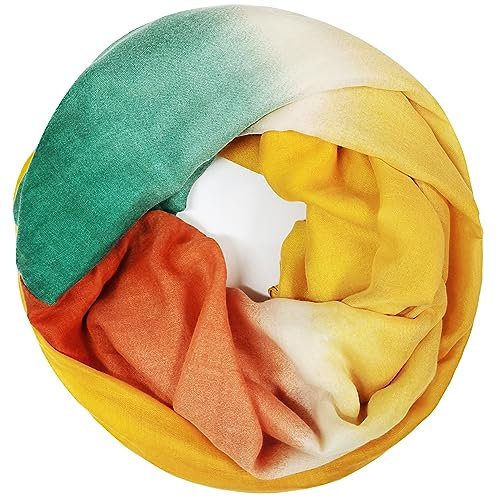 Glamexx24 Damen Schal leichter Langschal Loop Schlauchschal Tuch Viele Farben