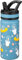 Fanhaw 550 ml Kids Insulated Water Bottle with Straw - Stainless Steel Double Wall Vacuum Cup, Leakproof, BPA Free, Suitable for Boys and Girls(Cyan - Duck in Space)