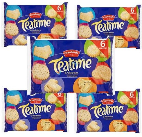 Crawforrd Teatime British Biscuit Selection 275g (5)