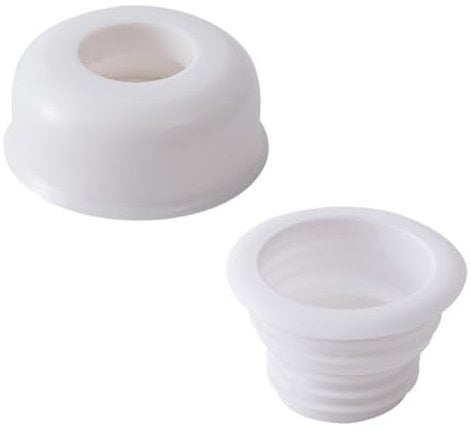 2Pcs Flexible Drain Pipe Seal Deodorant - Practical Washing Machine Sealing Plug for PVC Drainage Hose - Durable and Flexible