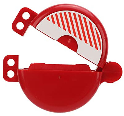 Industrial Outdoor Gas Oxygen Cylinder Faucet Valve Lockout Device High for Professional Use Gas Valve Lock Valve Tagout Valve Lock Valve Lock Box.