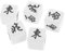 TOBBOMEY 5stücke Mahjong Würfel Teilig Windrichtungswürfel Aus Robustem Leicht Und Tragbar Für Brettspiele Partys Und Versammlungen Für Mahjong Und Gesellschaftsspiele