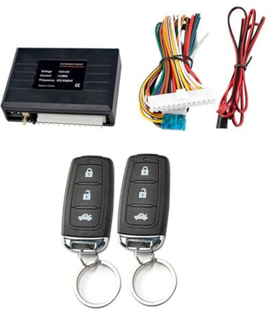 Sctecoau Auto-Fernbedienung Zentralverriegelung Keyless-System Fernbedienung Auto Alarmanlagen Zentralverriegelung mit Auto Remote Central Kit