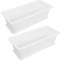 BCOATH Jardineras Rectangulares para Interior Macetas De Plástico para Ventana