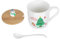 JECOMPRIS 1Set Tazza Decorativa con Design Natalizio per Bevande Latte e Tè Capacità per Speciali