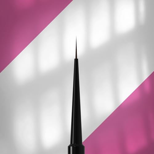 STALEKS PRO Expert Nagelpinsel Set, Liner, Gel, Ombre & Angled Brushes, Schwarz, Kunststoffgriff, Professionelle Nail Art Pinsel, Serie NBE (NBE-03)