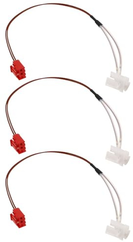 DONFAMDS 3 Stück Diesel Standheizung Temperatursensor Keramikgehäuse Quadratische Sonde 2 adrig Überhitzungssensor Ersatzteil für Autoheizgeräte