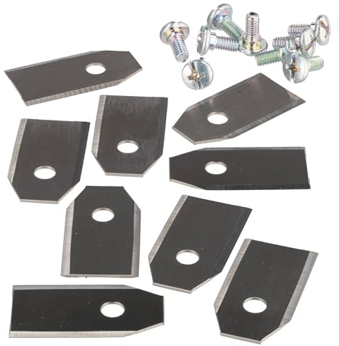 9 Stück Messer kompatibel Gardena Mähroboter R38Li, R40Li, R45Li, R50Li, R70Li, R75Li, R80Li, R100Li, R130Li, R160Li