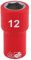Draper 31490 1/4-Inch Square Drive Metric VDE Socket, 12 mm