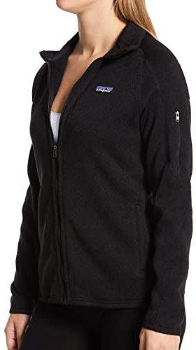 Patagonia W's Better Sweater Jkt Maglione, Schwarz, S Regular Donna