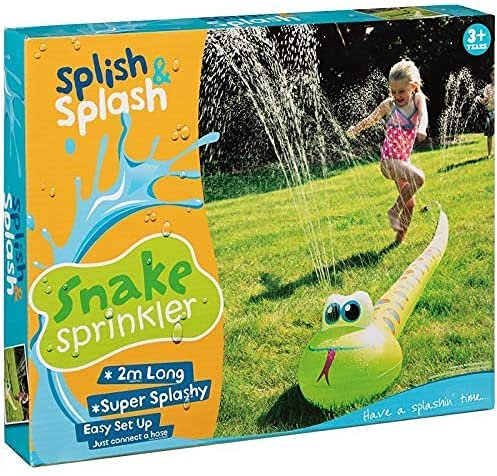 My Gift Direct Sprinkler Snake With Splish Splash, Great way to entertain kids, 2m Perfect Summer