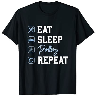 Töpfer Wiederholung Töpfer Brennofen Keramik Künstler Töpfer T-Shirt