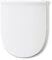TATAY Toilet Seat WC Universal Optima Merida, of PP, Impact-resistant, 100% recyclable, durable, easy to maintain., Made in SPAIN, Colour White, Measures 36.5 x 5 x 45 cm