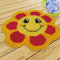 AYYDS 50cm Knüpfteppich Set Teppiche Knüpfen Kreuzstich Set für Kinder und Erwachsene DIY Handgefertigt Knüpfset Latch Hook Rug Making Werkzeug Kit (Blume)