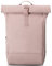 Johnny Urban Rucksack Damen Rosa - Harvey Medium - Rolltop Mit Laptopfach für Uni Business City - 15L - Matte PU Beschichtung - Wasserabweisend