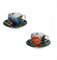 BRANDANI SET 2 TAZZINE CAFFE GGG COLLECTION