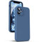 Supdeal Liquid Silikon Hülle für iPhone 12, [Kameraschutz] [Mikrofaser] [3 Schicht Schützen] Flüssige Silikon Handyhülle, Ultra Dünn und Bequem zu halten Schutzhülle, 6,1 Zoll, Blau