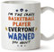 MUGFFINS Basketball Player Mug - in English - Everyone Warned You About - Funny Gift for Colleagues - Ceramic 11oz Mug
