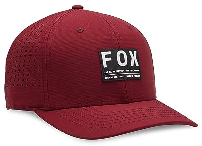 Fox Racing Herren Standard Non Stop Tech Flexfit, Scharlachrot, L