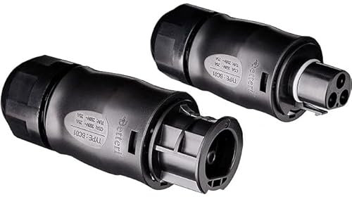 L4F Betteri BC01 Buchse und Stecker (IP68 3-Polig) für Außenbereich Leitungsänderung und -verlängerung und Wechselrichter, Kabelaußendurchmesser 10-13mm (Betteri BC01 F+M)