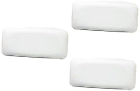 minkissy 3 Stück Badewannenkissen Nackenrolle Bad Spa Kissen Badezimmer Kissen Spa Badematte Badekissen für Badewanne für Erwachsene Kissen zum Sitzen im Bett für Erwachsene Kissen für Badewanne