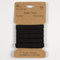 Gummiband | 3m-Karten | 10mm oder 20mm breit (10 mm - schwarz)