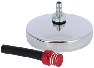 Tankdeckel mit Entlüftungsventil, Rot/Chrom - für Simson S50, S51, SR50, SR80, KR51 Schwalbe, SR4 Vogelserie - IWL