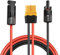 Solarladekabel Solarstecker auf XT60 Adapter, 12AWG 1.8M Stecker Anschluss von Solarpanel Kabel für EFDELTA Pro 1300 1600 2000 River Pro 600 1600 Solargenerator Tragbare Powerstation
