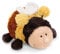 NICI Kuscheltier Hummel Beelinda 18cm - gelb - Stofftier aus weichem Plüsch, niedliches Plüschtier zum Kuscheln und Spielen, für Kinder & Erwachsene, tolle Geschenkidee - 61628