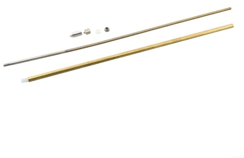 FUANA Kit d'arbre flexible pour bateau RC 4 mm CW/CCW - Kit d'arbre flexible 350 mm - Pièces de rechange pour bateaux RC (350 mm-CCW)
