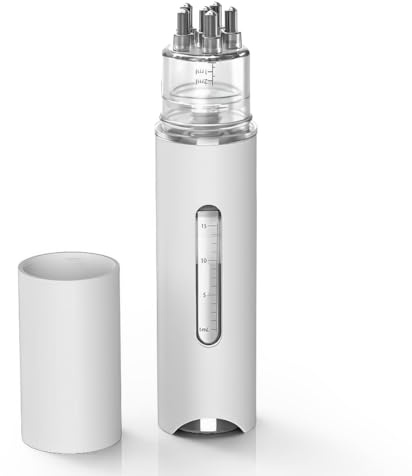 Haaröl Applikator Tragbar Hair Oil Applicator, Wurzelkamm Applikator Flasche Haare und Kopfmassagegerät, Speicherbar Hair Oil Applicator und Kopfhaut Massagebürste 2 in 1