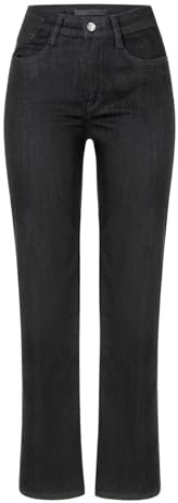 Mac - Damen 5-Pocket Jeans, Laura Authentic (5225-90-0387L) | Super bequemer Stretch-Denim. Bootcut mit ausgestelltem Bein. Normale Leibhöhe. Feine Bügelfalten.