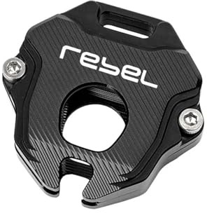 wweiwei Schlüsselgehäuse aus Aluminiumlegierung Für HON@&DA Rebel CM1100 REBEL 1100 1100T DCT 2021 2022 2023 Motorrad-Schlüsselgehäuse, CNC-gefräst, Schlüsselanhänger, Schutzgehäuse