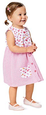 Burda Style Sewing Pattern B9357 Babies' Collar Dress and Panties