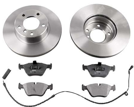 VAICO V20-90003 Bremsenset Vorne Belüftet 296mm - Bremsen Set mit Bremsscheiben und Bremsbeläge Satz
