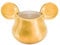 Joy Toy 62152 Mickey Mouse DELUXE 3D GOLDIGER EIERBECHER 11X7X7 CM Or