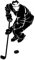 Decus Hockey Player // Sticker OEM JDM Style Aufkleber