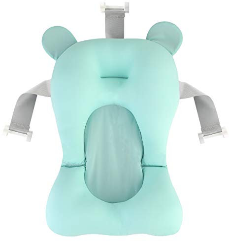 Josopa Imbottitura per Vasca da Bagno per Neonati Antisdrucciolo, Cuscino, Lettino Galleggiante per Baby Shower