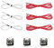 Creality Original Heating Pipe Kits, Thermistor and Limit Switch [9 pcs] for Ender-3, Ender3 Pro, Ender 3X