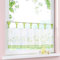 Dreamskull Scheibengardine Voile Bistrogardine Landhaus Küche Kurz Modern Kurzstores Gardinen Kurzgardine Küchengardine Transparent 60 cm Hoch Weiß mit Schlaufen Stickerei Kleinfenster