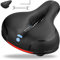 ZONSUSE Fahrradsattel, Gel Fahrradsitz, Langsame Rebound Memory Foam Fahrrad Sattel, Weicher, Atmungsaktiv, Hohl Ergonomisch, für MTB//Rennrad/Mountainbike (Blau-2)