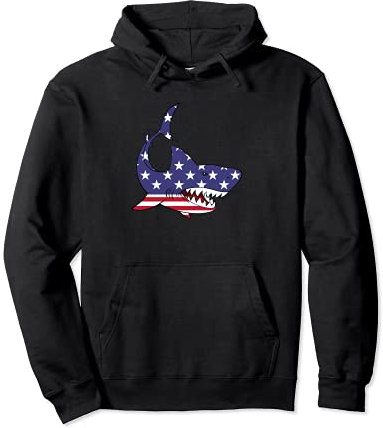 Amerikanische Flagge Patriotische USA Flaggen Damen Herren Pullover Hoodie