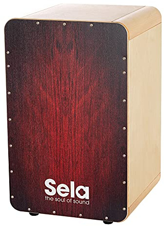 Sela CaSela Red Dragon - Snare Cajon mit Clap Corners