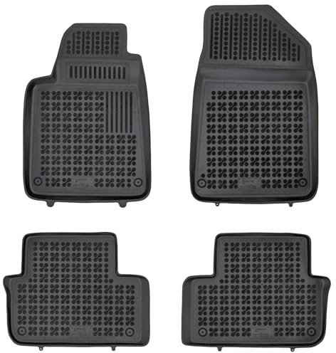 MOTOS Tapis de Voiture en Caoutchouc pour Peugeot 407 2004-2011 Améliorez Votre Confort de Voyage avec Le Tapis antidérapant pour Voiture - Tapis de Sol pour Voiture Tous Temps, Protection Contre Les